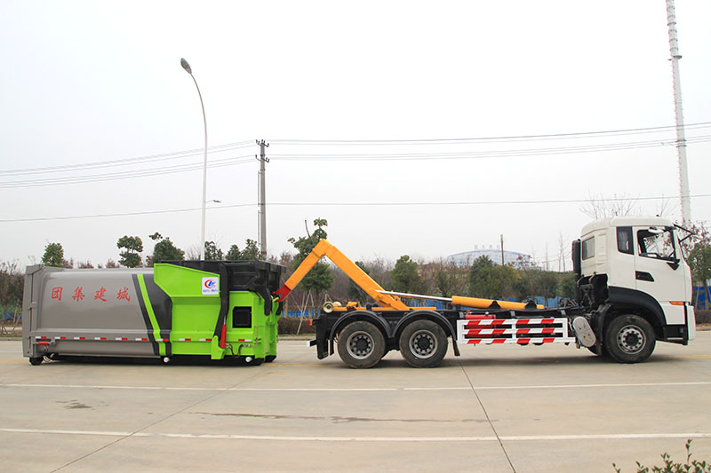 （套臂）東風天龍套臂垃圾車（20方）